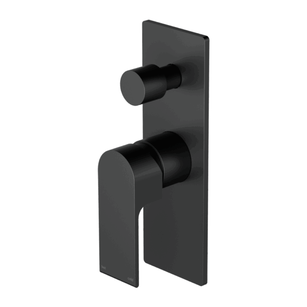 Nero Bianca Shower Mixer With Divertor Matte Black | NR321511AMB