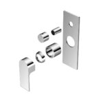 Nero Bianca Shower Mixer With Divertor Trim Kits Only Chrome | NR321511ATCH