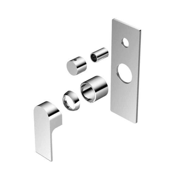 Nero Bianca Shower Mixer With Divertor Trim Kits Only Chrome | NR321511ATCH