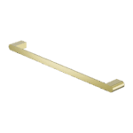Nero Bianca Single Towel Rail 800mm Brushed Gold | NR9030BG