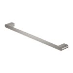 Nero Bianca Single Towel Rail 800mm Brushed Nickel | NR9030BN