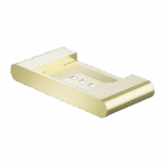 Nero Bianca Soap Dish Holder Brushed Gold | NR9081BG
