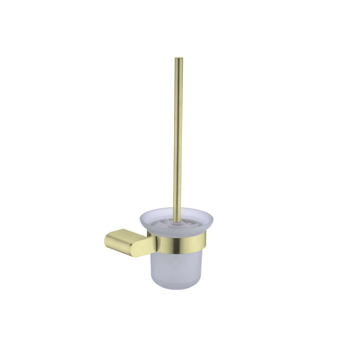 Nero Bianca Toilet Brush Holder Brushed Gold | NR9088BG