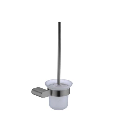 Nero Bianca Toilet Brush Holder Gun Metal | NR9088GM