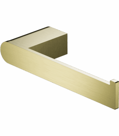 Nero Bianca Toilet Roll Holder Brushed Gold | NR9086BG