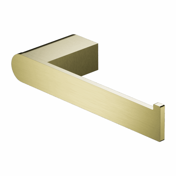 Nero Bianca Toilet Roll Holder Brushed Gold | NR9086BG