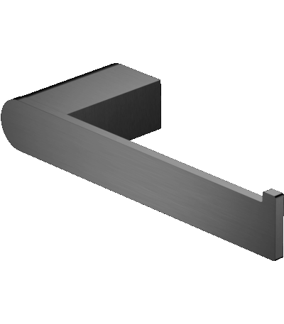 Nero Bianca Toilet Roll Holder Gun Metal | NR9086GM