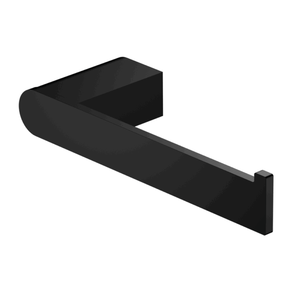 Nero Bianca Toilet Roll Holder Matte Black | NR9086MB