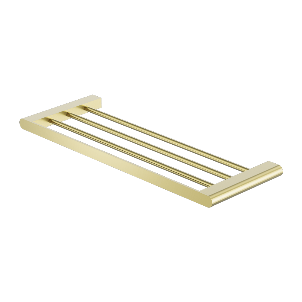 Nero Bianca Towel Rack Brushed Gold | NR9089BG