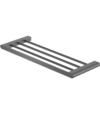 Nero Bianca Towel Rack Gun Metal | NR9089GM