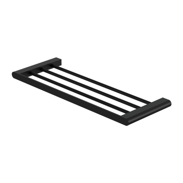 Nero Bianca Towel Rack Matte Black | NR9089MB