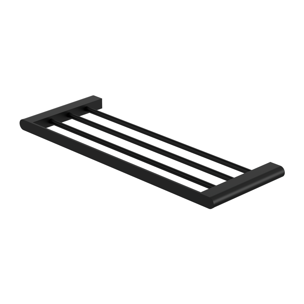 Nero Bianca Towel Rack Matte Black | NR9089MB