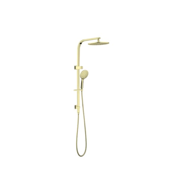 Nero Bianca Twin Shower Brushed Gold | NR250805cBG