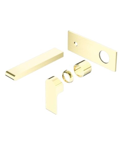 Nero Bianca Wall Basin/Bath Mixer 187mm Trim Kits Only Brushed Gold | NR321510ATBG