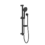 Nero Builder Project Rail Shower Matte Black | NR315MB