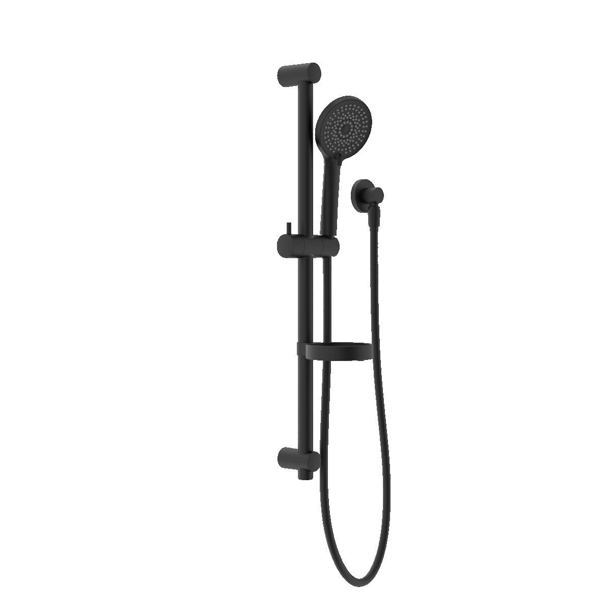 Nero Builder Project Rail Shower Matte Black | NR315MB