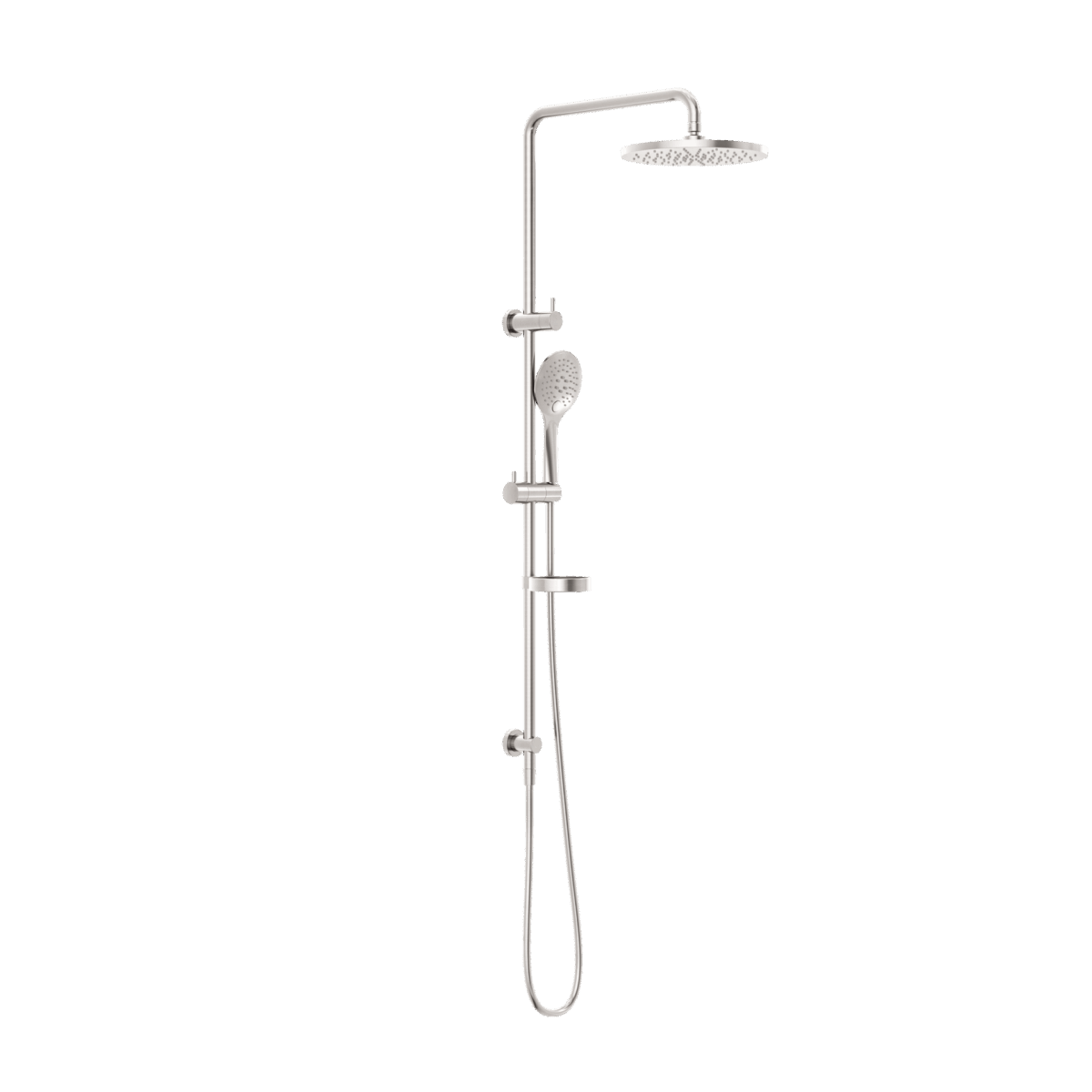 Nero Builder Project Twin Shower Brushed Nickel | NR232105cBN