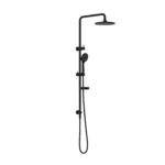 Nero Builder Project Twin Shower Set Matte Black | NR232105MB