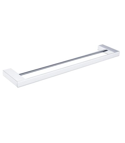 Nero Celia Double Towel Rail 600mm Chrome | NR4624dCH