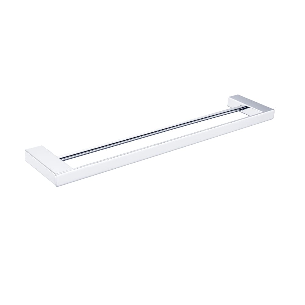 Nero Celia Double Towel Rail 600mm Chrome | NR4624dCH