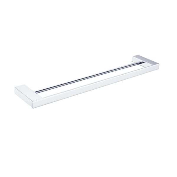 Nero Celia Double Towel Rail 800mm Chrome | NR4630dCH