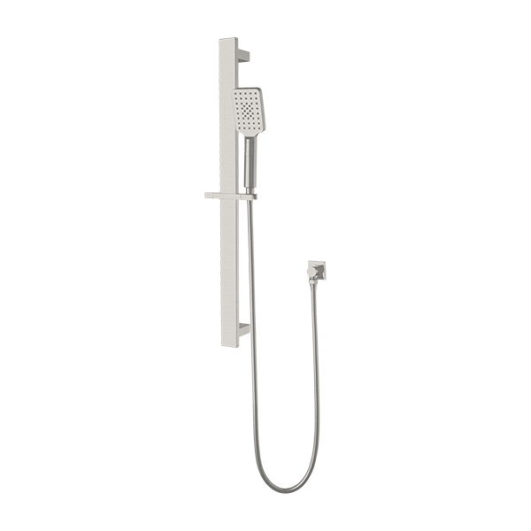 Nero Celia New Shower Rail Brushed Nickel | NR316BN