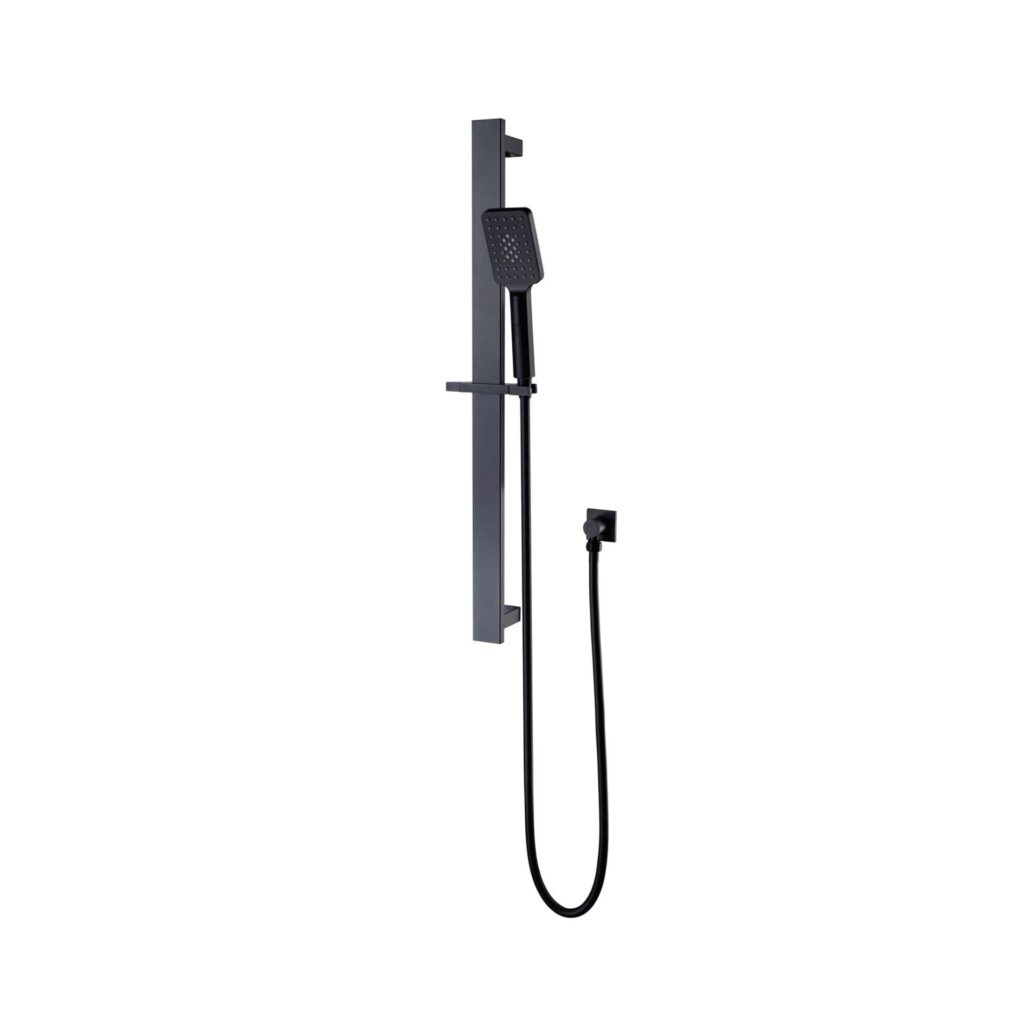 Nero Celia New Shower Rail Matte Black | NR316MB