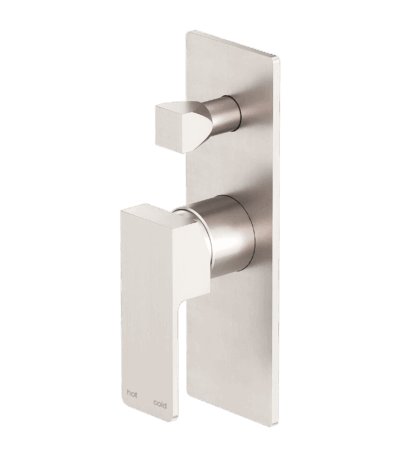 Nero Celia Shower Mixer With Divertor Brushed Nickel | NR301509aBN