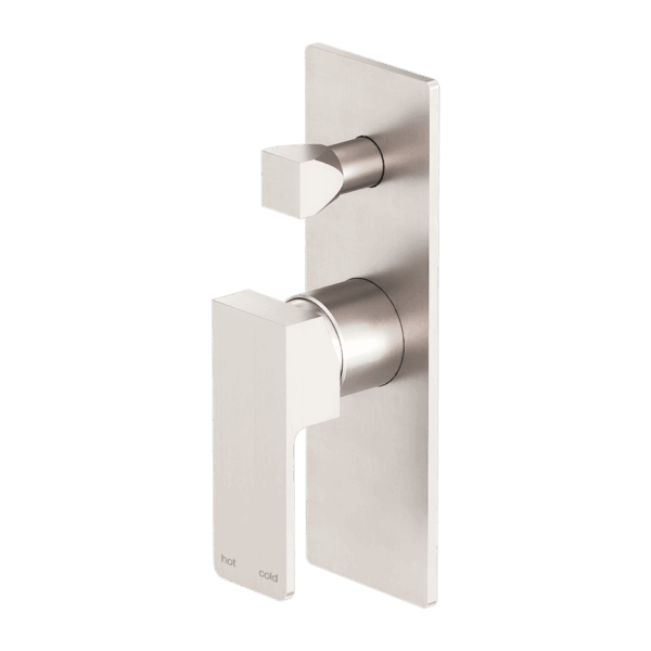 Nero Celia Shower Mixer With Divertor Brushed Nickel | NR301509aBN