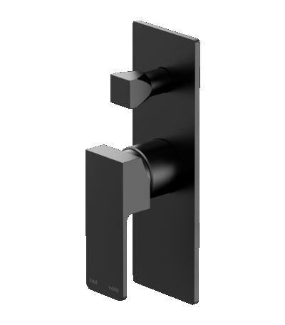 Nero Celia Shower Mixer With Divertor Matte Black | NR301509aMB