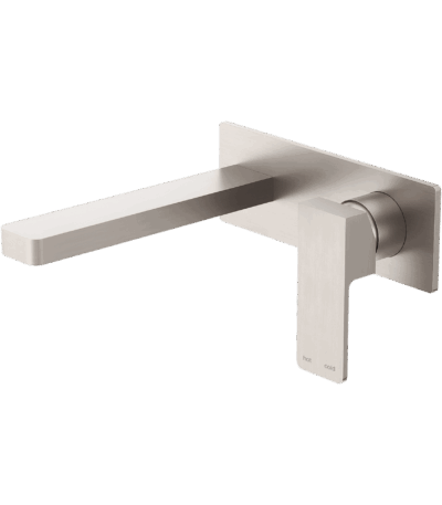 Nero Celia Wall Basin/Bath Mixer Brushed Nickel | NR301507aBN