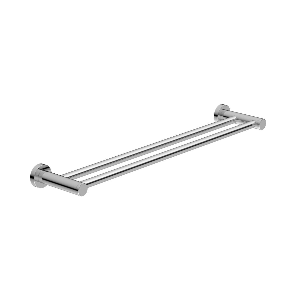 Nero Classic Double Towel Rail 600mm Chrome | NR2024dCH