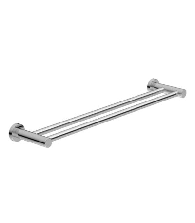 Nero Classic Double Towel Rail 600mm Chrome | NR2024dCH