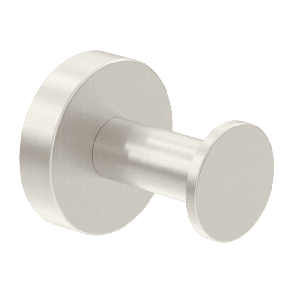 Nero Classic Robe Hook Brushed Nickel | NR2082BN