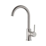 Nero Dolce Kitchen Mixer Gooseneck Brushed Nickel | NR250807BN