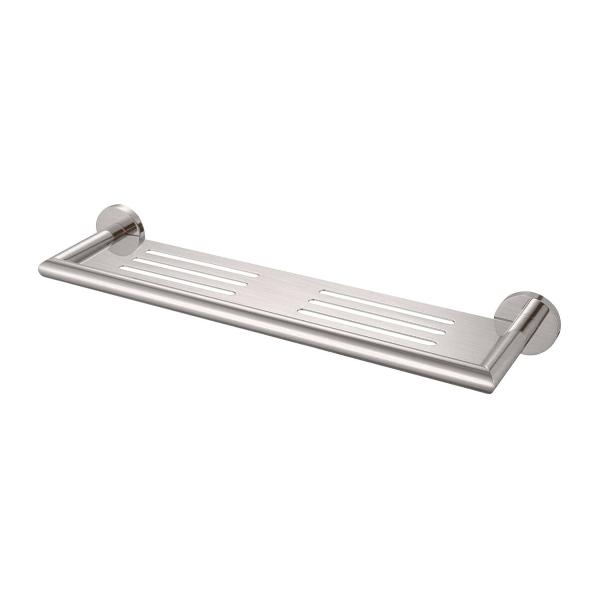 Nero Dolce Metal Shower Shelf Brushed Nickel | NR3687aBN