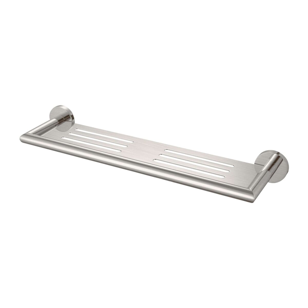Nero Dolce Metal Shower Shelf Brushed Nickel | NR3687aBN