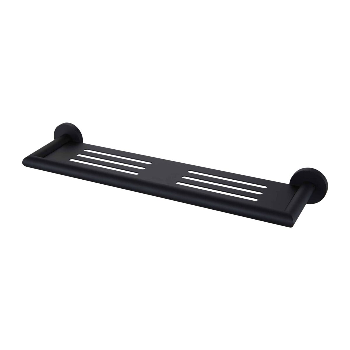 Nero Dolce Metal Shower Shelf Matte Black | NR3687aMB