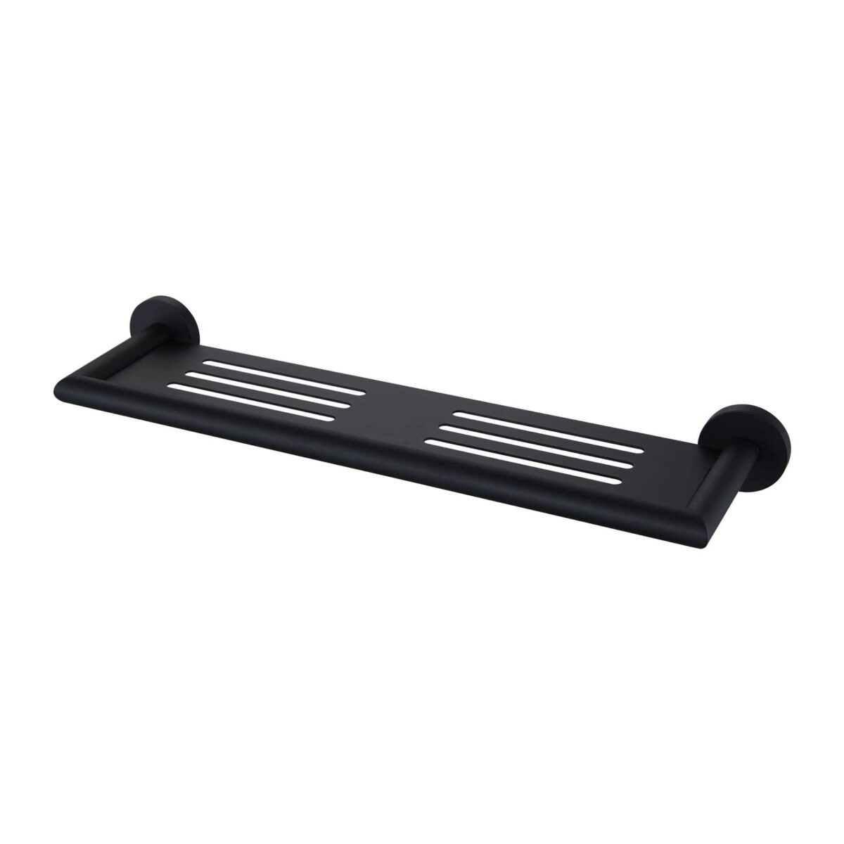 Nero Dolce Metal Shower Shelf Matte Black | NR3687aMB