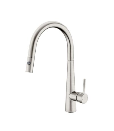 Nero Dolce Pull Out Sink Mixer With Vegie Spray Function Brushed Nickel | NR581009cBN