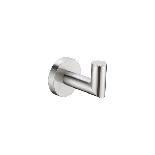Nero Dolce Robe Hook Brushed Nickel | NR3682BN