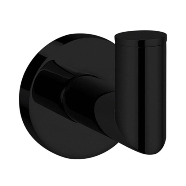 Nero Dolce Robe Hook Matte Black | NR3682MB