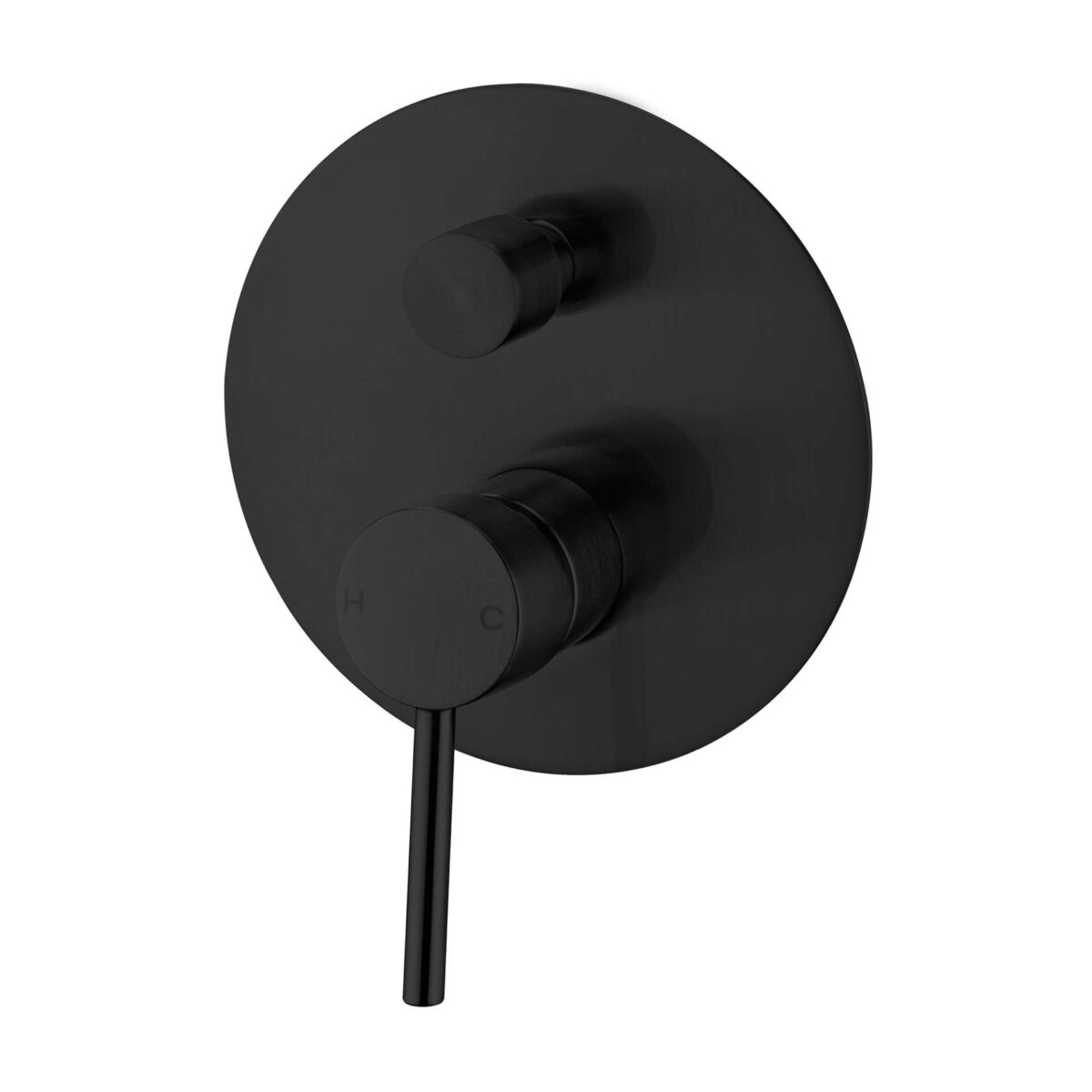 Nero Dolce Shower Mixer With Divertor Matte Black | NR250811AMB