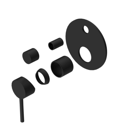 Nero Dolce Shower Mixer With Divertor Trim Kits Only Matte Black | NR250811ATMB