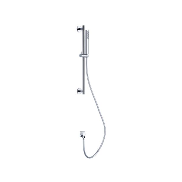Nero Dolce Shower Rail With Slim Hand Shower Chrome | NR311CH