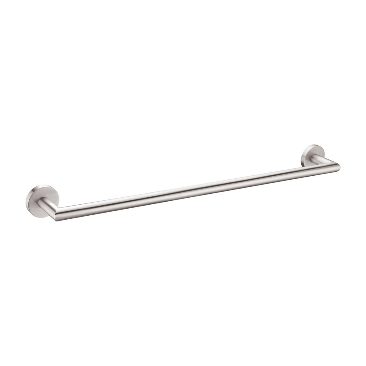 Nero Dolce Single Towel Rail 700mm Brushed Nickel | NR3630BN