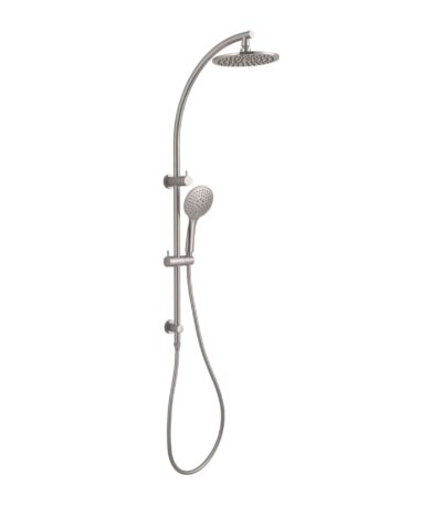Nero Dolce Twin Shower Brushed Nickel | NR280705eBN
