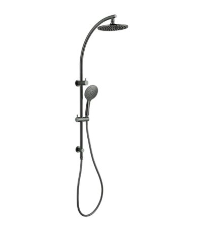 Nero Dolce Twin Shower Gun Metal | NR280705eGM