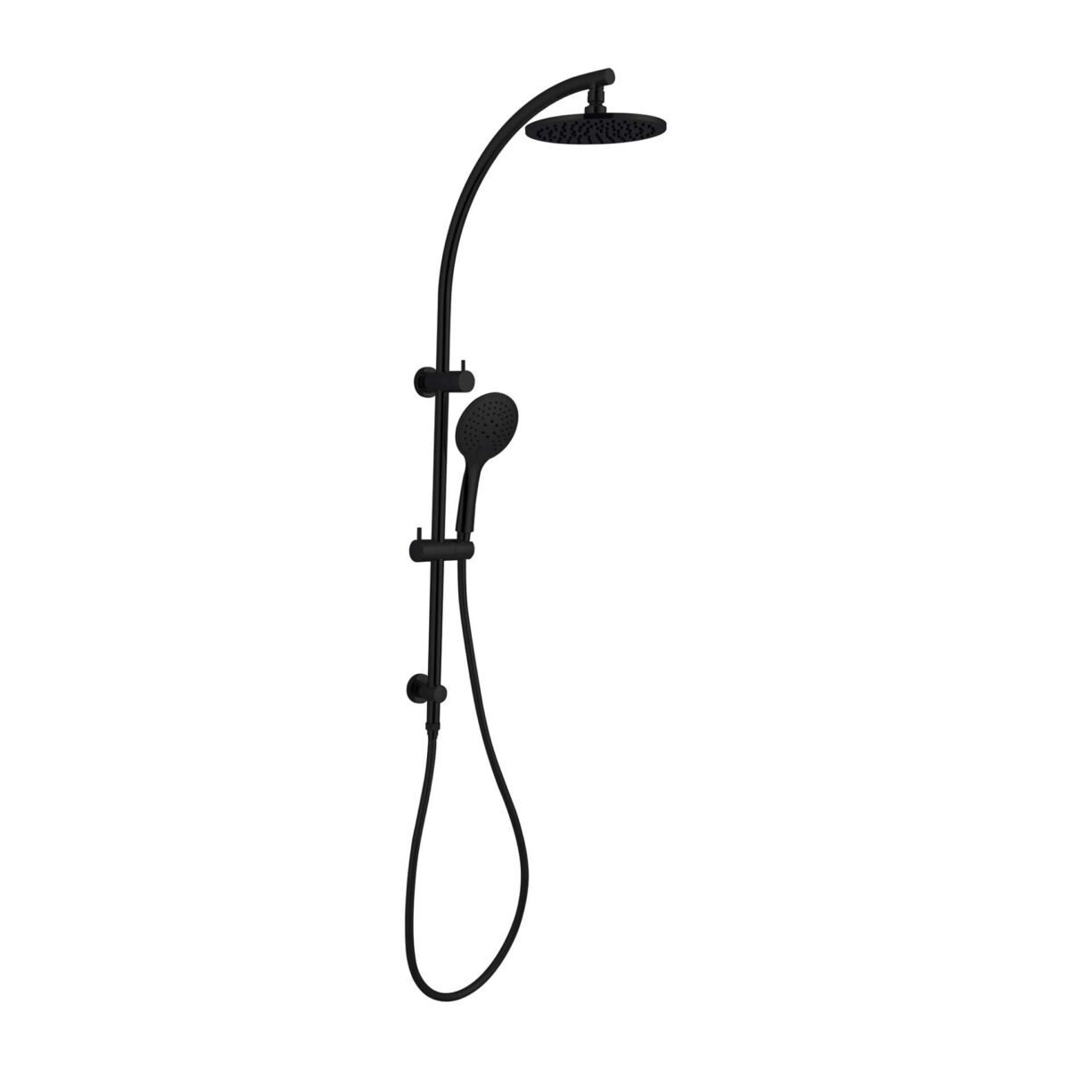 Nero Dolce Twin Shower Matte Black | NR280705eMB