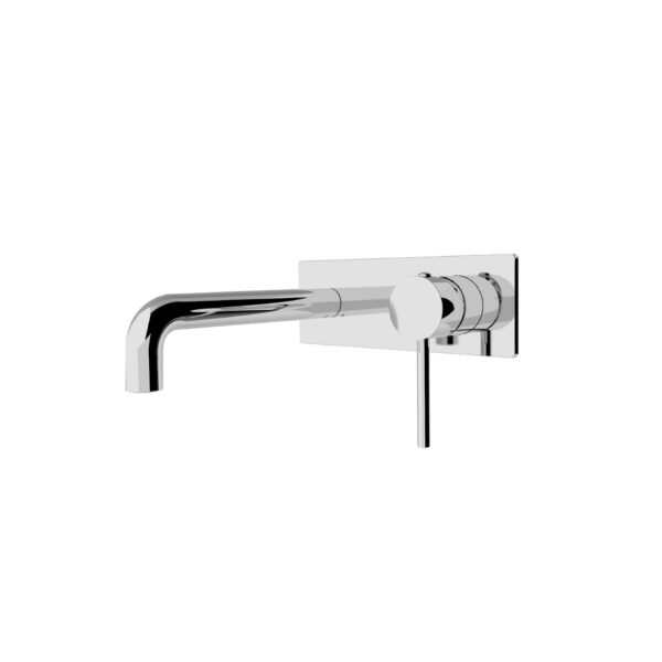 Nero Dolce Wall Basin/Bath Mixer Chrome | NR250810bCH